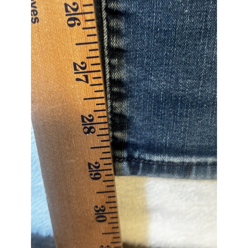 Levi's Mile High Super Skinny Premium Big E Jeans Women's 29 Black Label View 6